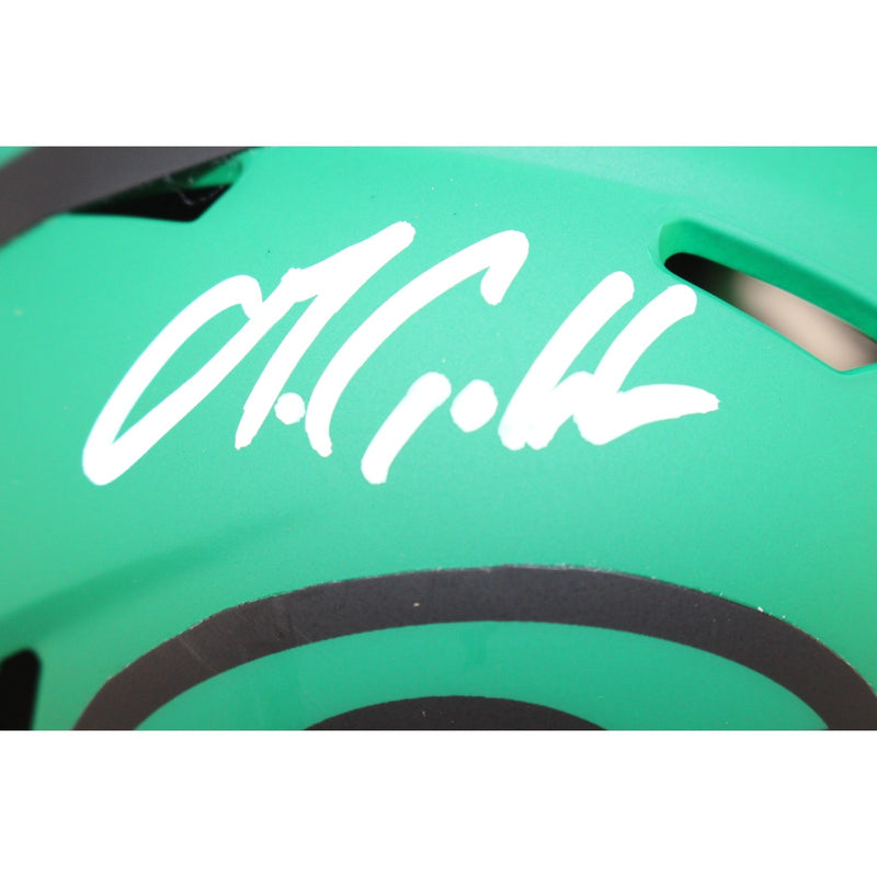 Matthew Golden Green Bay Packers Rave Mini Helmet Autographed