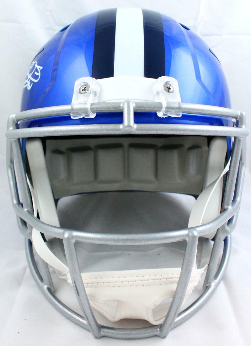 Emmitt Smith Signed Dallas Cowboys Full Size Flash Speed Helmet