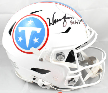 Warren Moon Autographed Tennessee Titans Full Size 2026 Speedflex Helmet