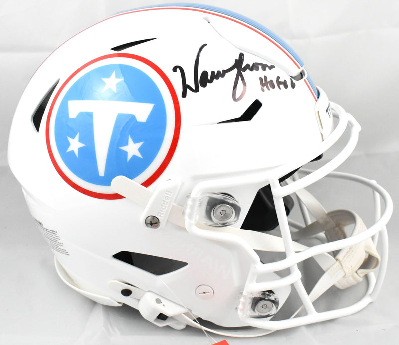 Warren Moon Autographed Tennessee Titans Full Size 2026 Speedflex Helmet
