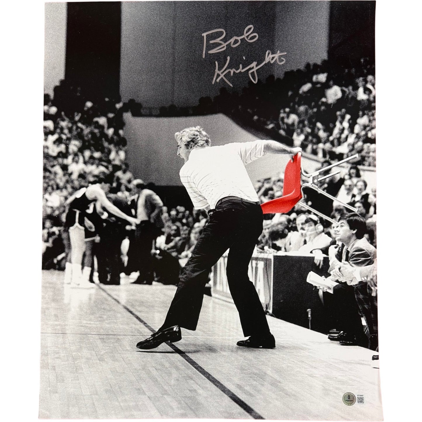 Bobby Knight Signed Indiana Hoosiers 16x20 Photo