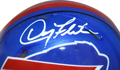 Doug Flutie Signed Buffalo Bills Flash Alternate Mini Helmet