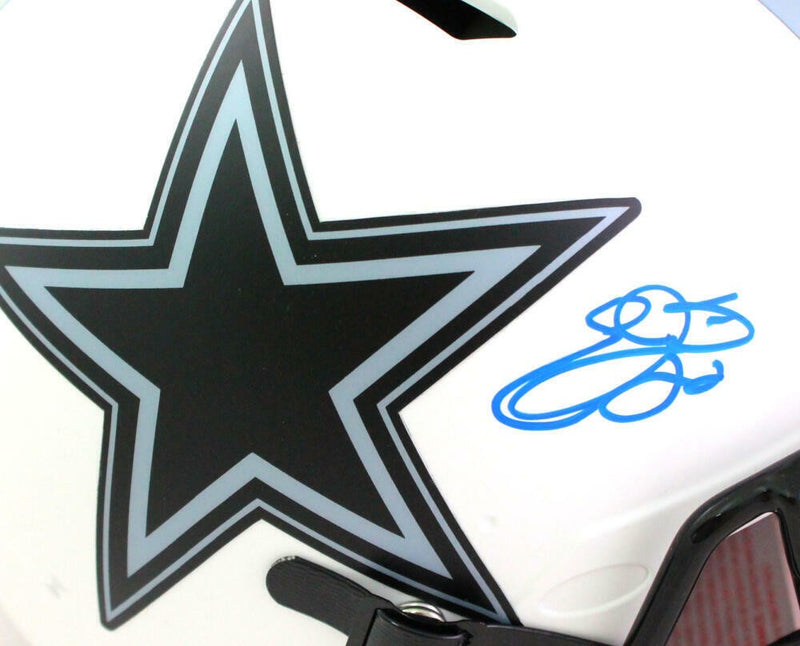 Emmitt Smith Signed Dallas Cowboys Lunar Speed Authentic Full Size Helmet