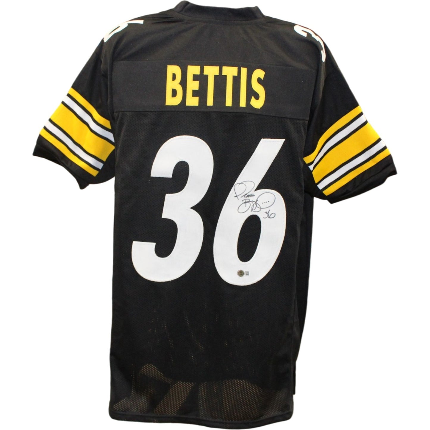 Jerome Bettis Signed Custom Football Jersey Beckett Witnessed