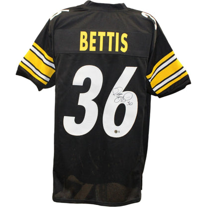 Jerome Bettis Signed Custom Football Jersey Beckett Witnessed