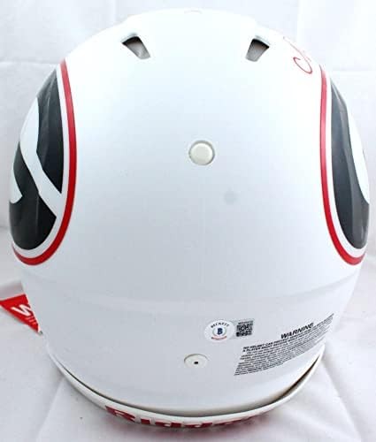 Nick Chubb Signed Georgia Bulldogs Full Size AMP Speed Authentic Helmet Beckett