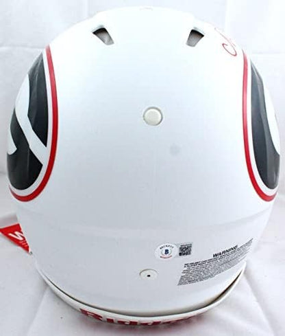 Nick Chubb Signed Georgia Bulldogs Full Size AMP Speed Authentic Helmet Beckett