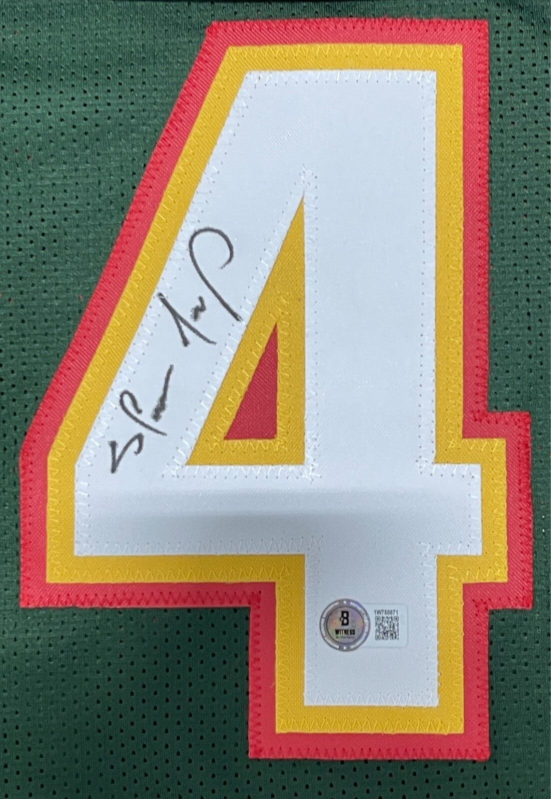 Shawn Kemp Signed Seattle Supersonics Custom Jersey