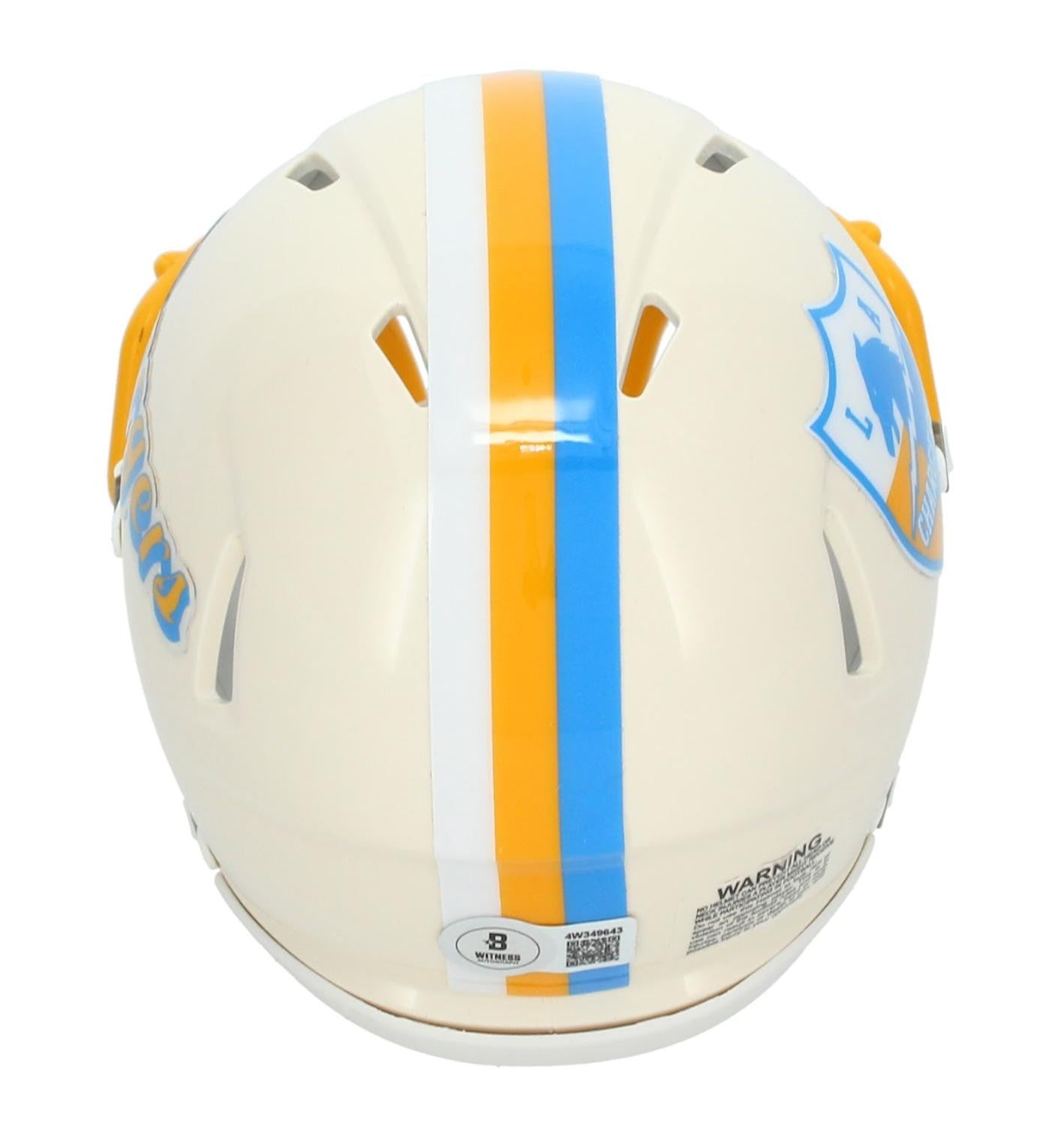 Antonio Gates Autographed Los Angeles Chargers Retro Mini Helmet