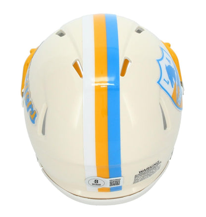 Antonio Gates Autographed Los Angeles Chargers Retro Mini Helmet
