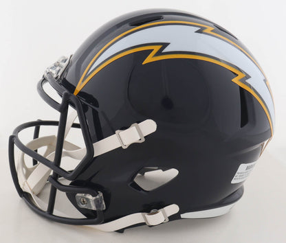 Doug Flutie Signed Los Angeles Chargers Alternate Replica Helmet