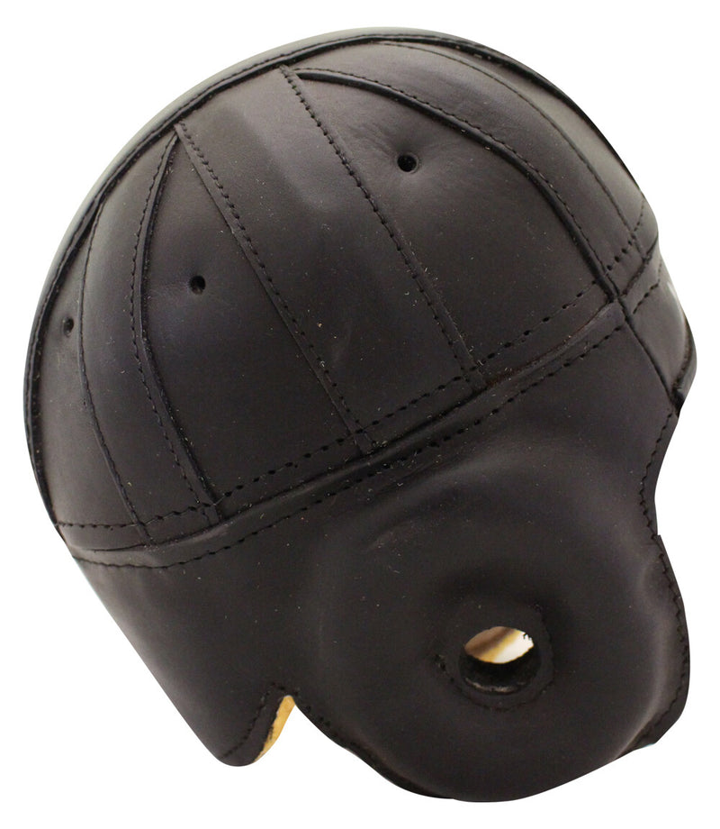 George McAfee & George Connor Signed Bears Full Size Leather Helmet JSA