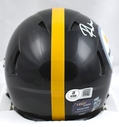 Roman Wilson Autographed Pittsburgh Steelers Speed Mini Helmet
