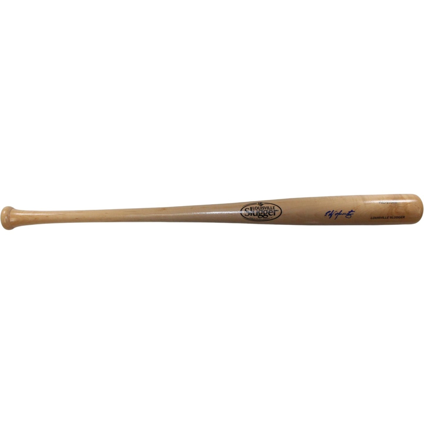Edgar Martinez Autographed Seattle Mariners Blonde Baseball Bat