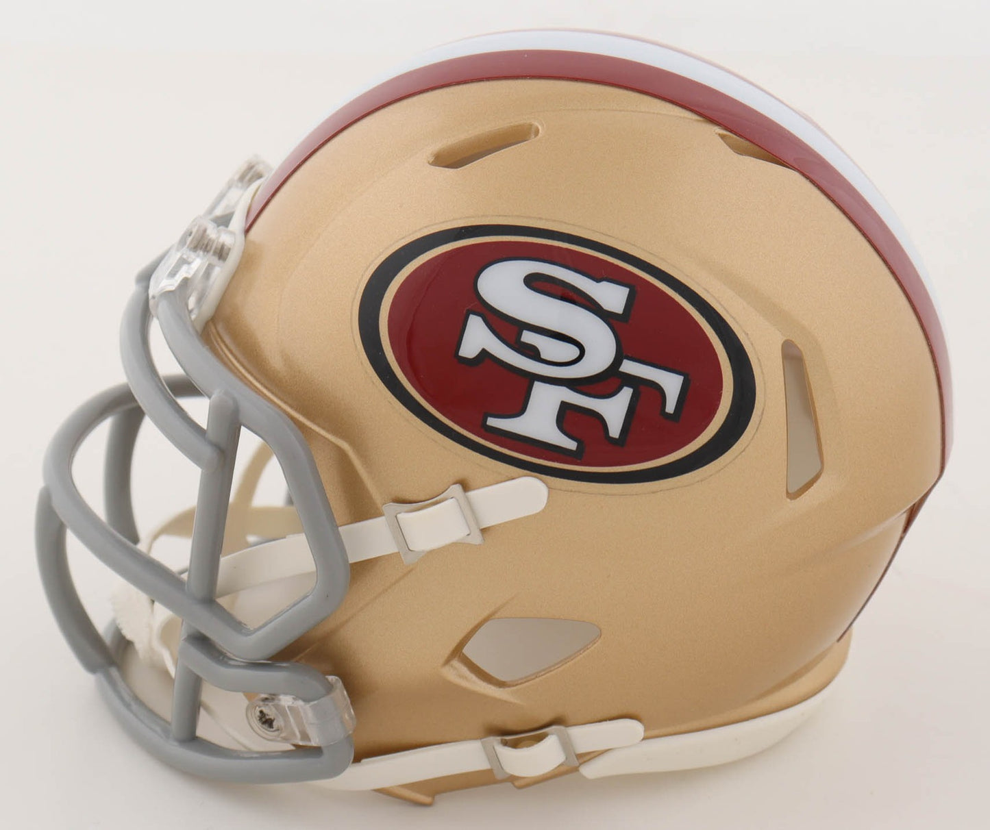 Merton Hanks Signed San Francisco 49ers Mini Helmet