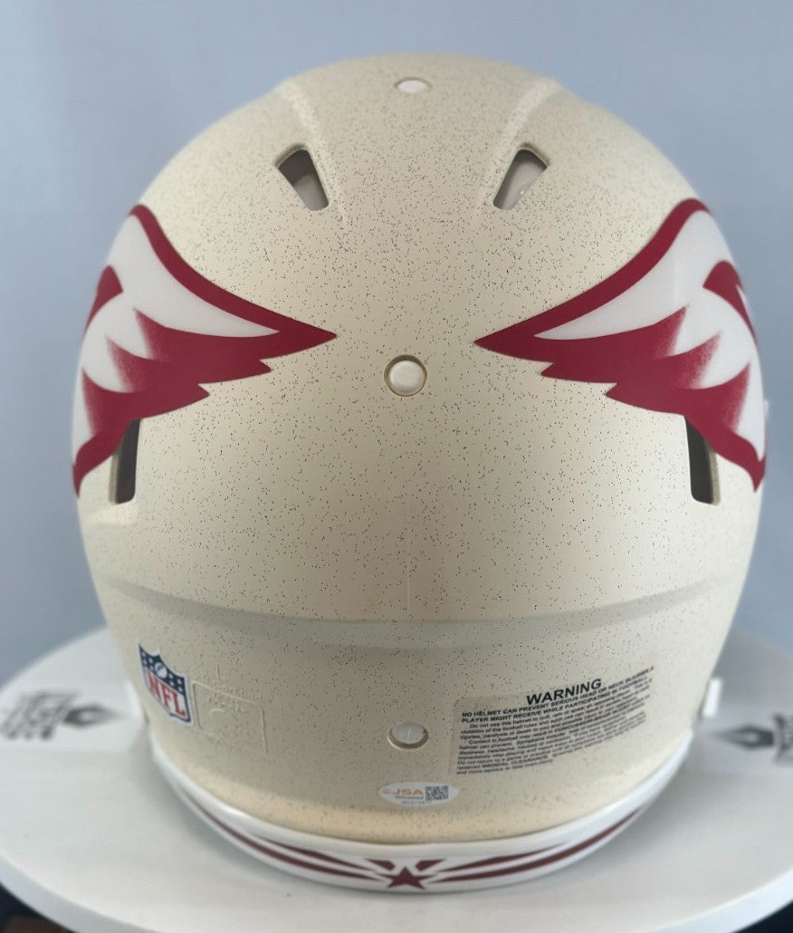 Jacoby Brissett Signed Arizona Cardinals Authentic Rivalries Helmet