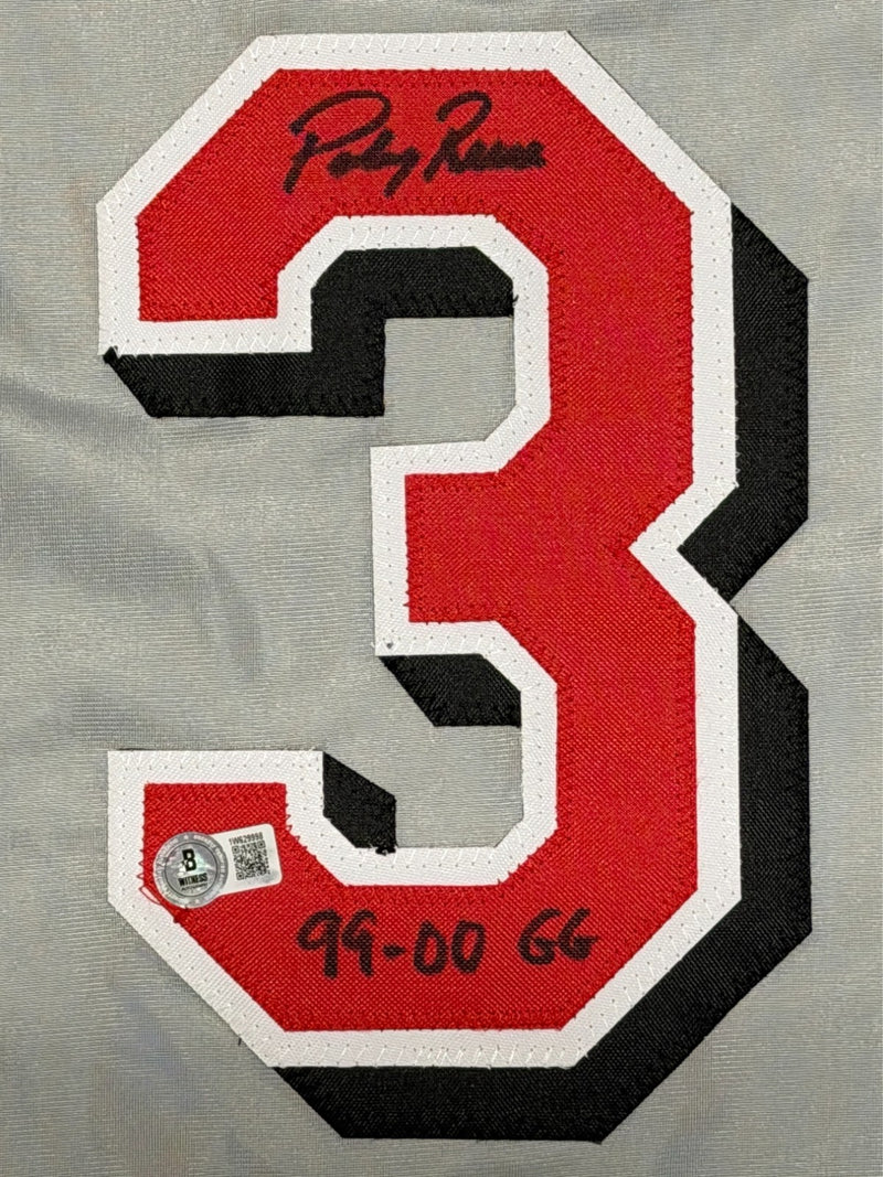 Pokey Reese Signed Cincinnati Reds Custom Jersey (99-00 GG) Beckett COA