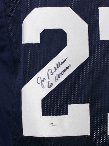 Joe Bellino Signed Navy Midshipmen Custom Football Jersey