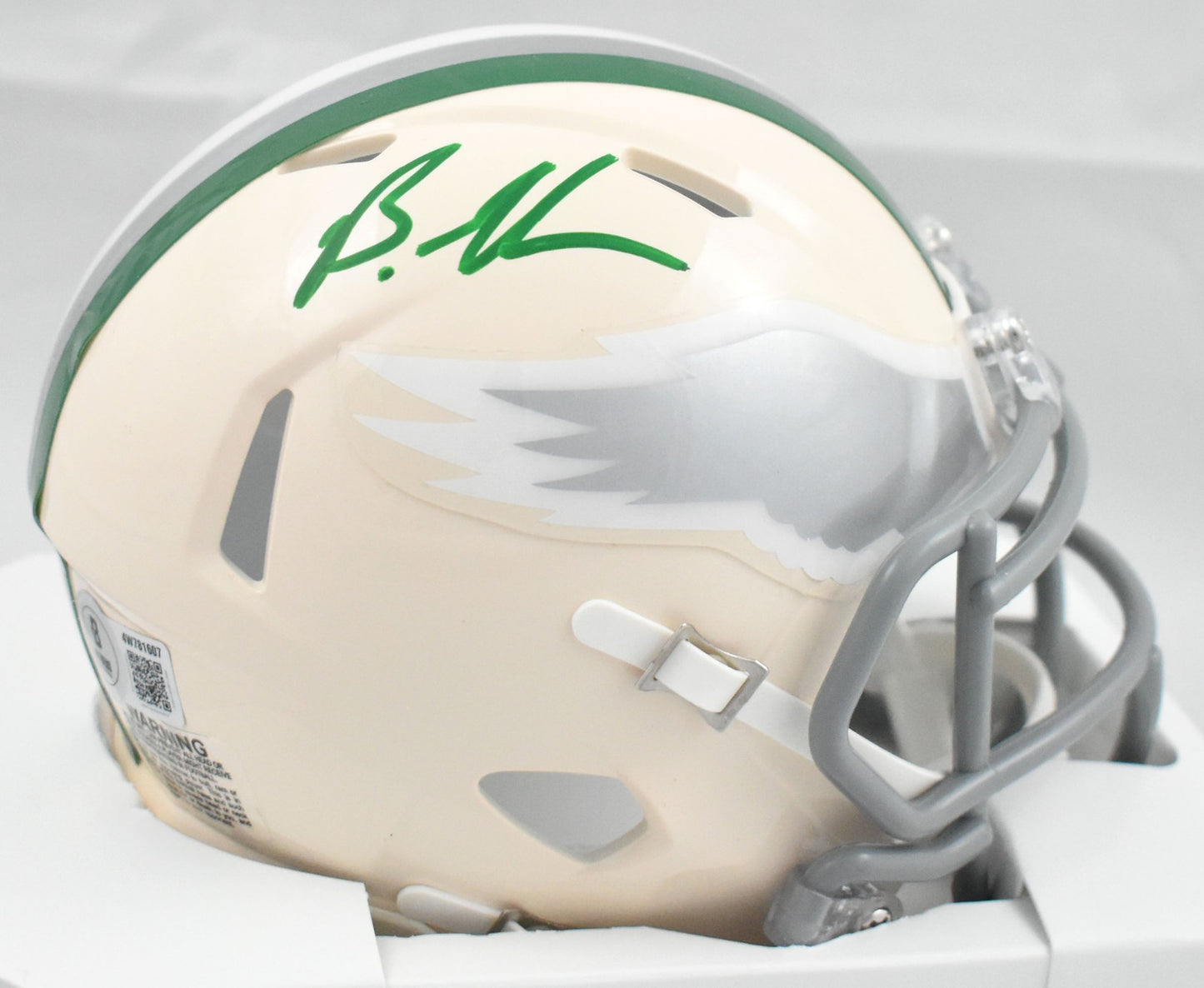 Brandon Graham Signed Philadelphia Eagles Retro Speed Mini Helmet