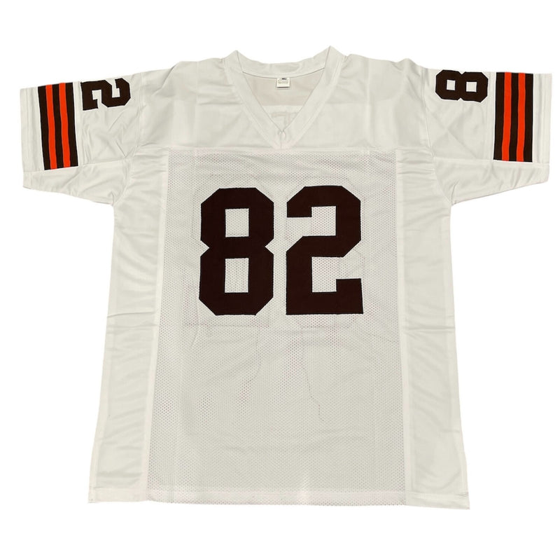 Ozzie Newsome Signed Cleveland Browns Custom Jersey Beckett Witness COA
