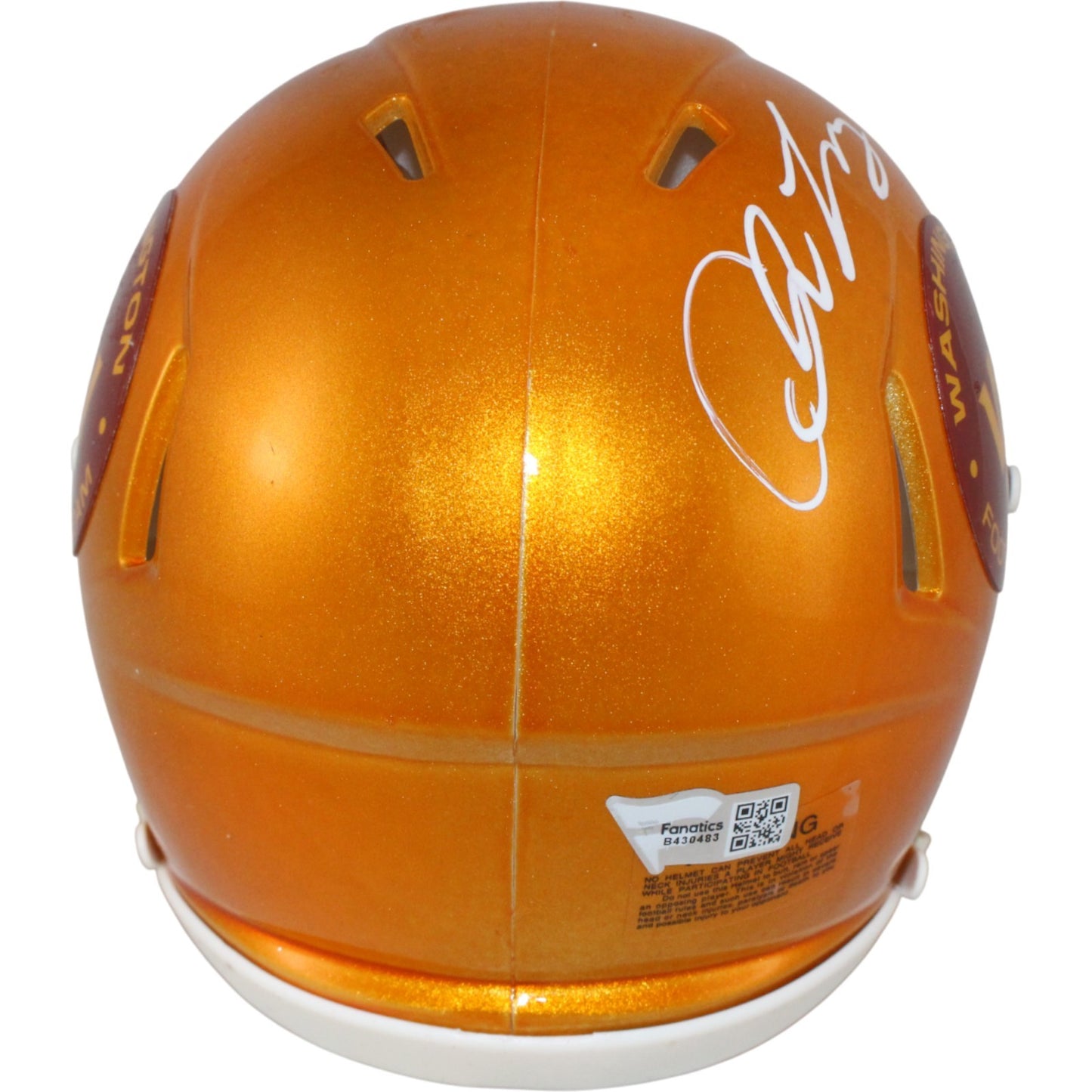 Chase Young Signed Washington Commanders Flash Mini Helmet (DPOY)
