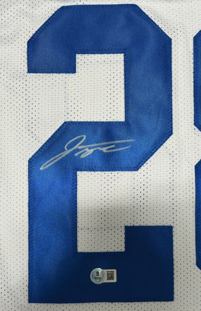 Jonathan Taylor Signed Indianapolis Colts Custom Jersey