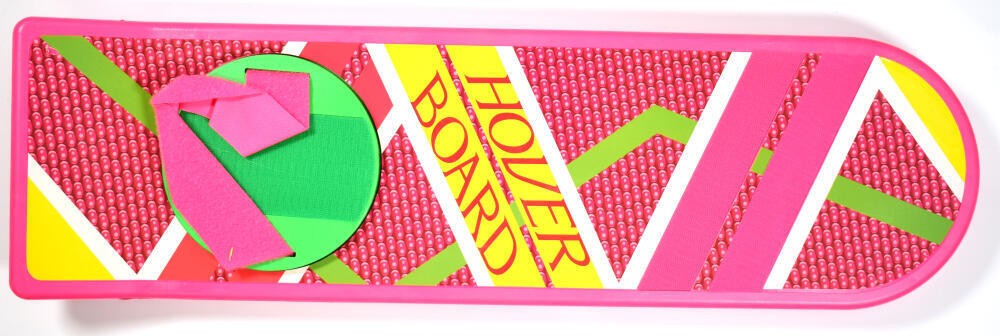 Michael J. Fox & Christopher Lloyd Signed Back to the Future Hoverboard