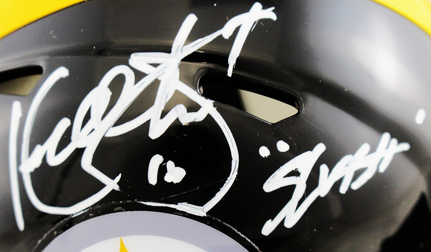 Kordell Stewart Pittsburgh Steelers Autographed "Slash" Mini Helmet