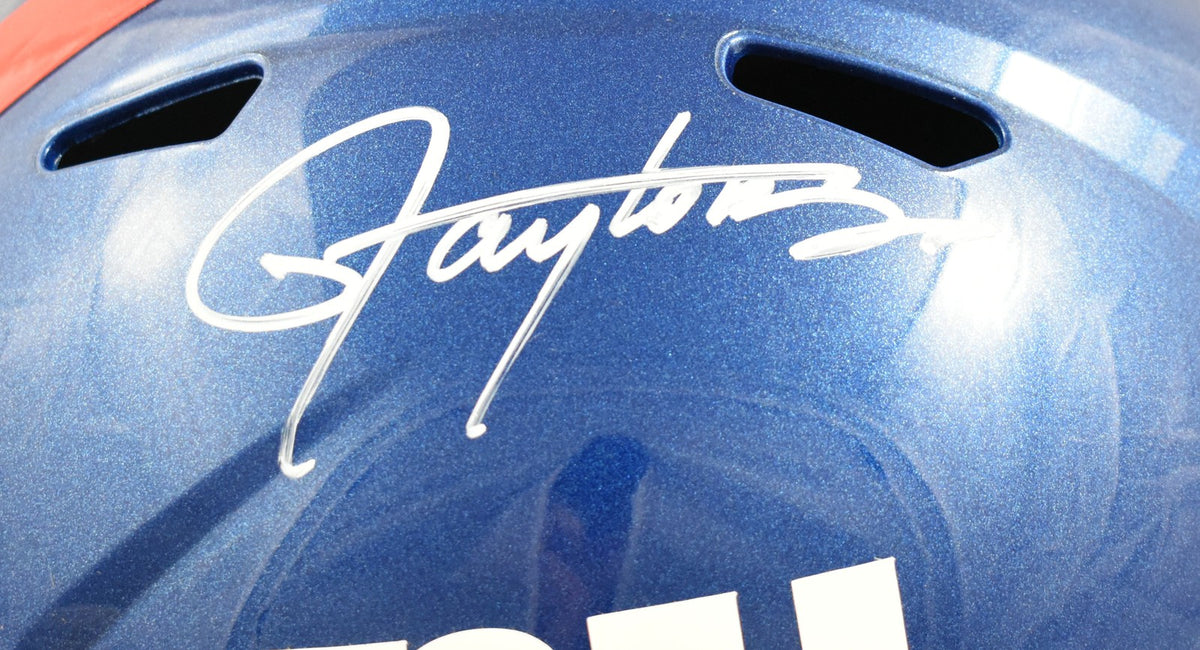 Lawrence Taylor Signed New York Giants Full Size Speed Helmet