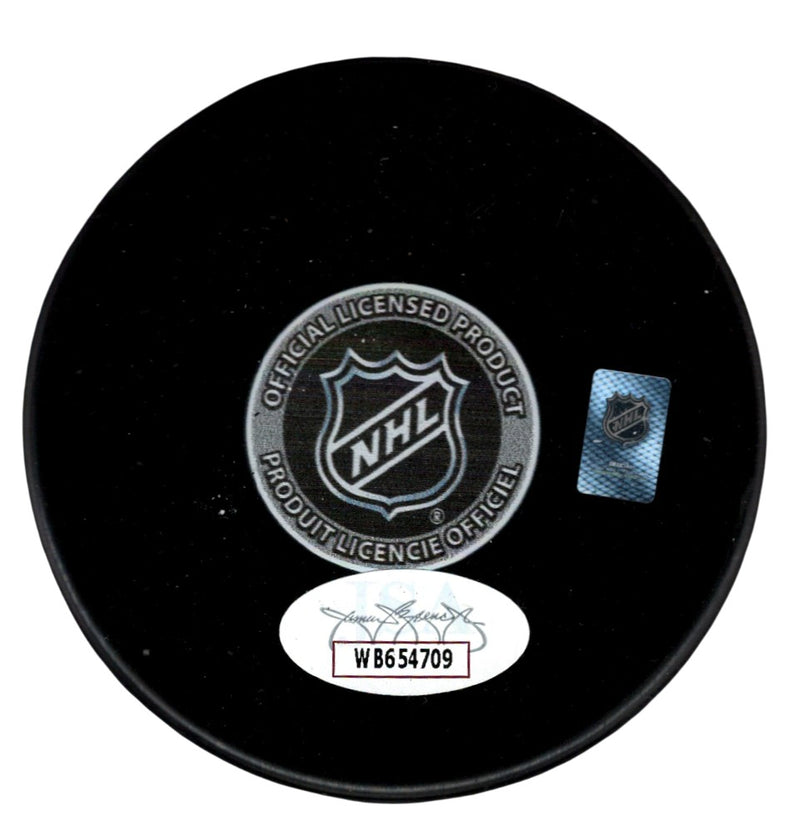 Roman Josi Signed Nashville Predators Logo Puck (JSA COA)