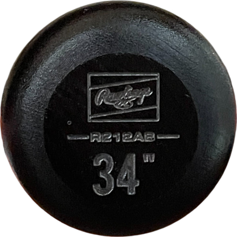 Todd Helton Autographed Colorado Rockies Black Baseball Bat with HOF Inscription