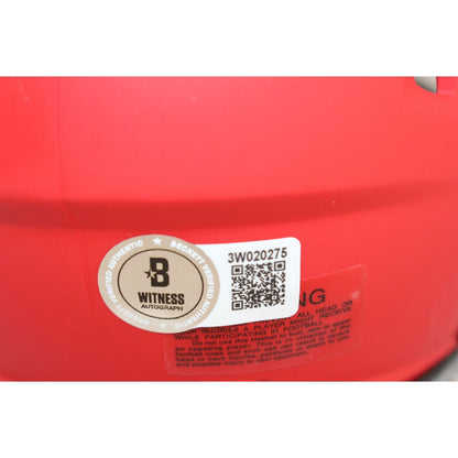 Julio Jones Signed Atlanta Falcons Riddell Rave Mini Helmet (Beckett)