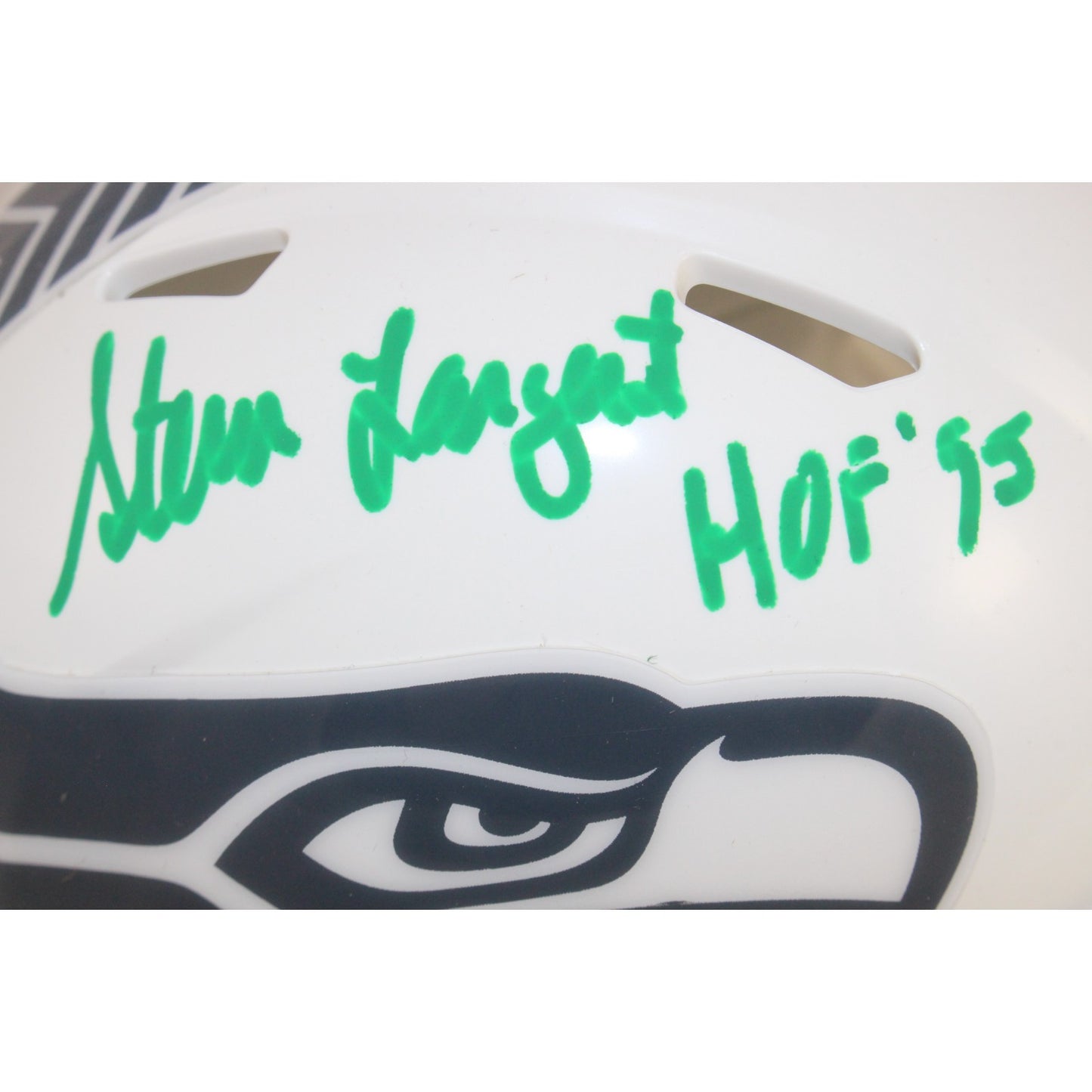 Steve Largent Seattle Seahawks 2024 Salute to Service Mini Helmet