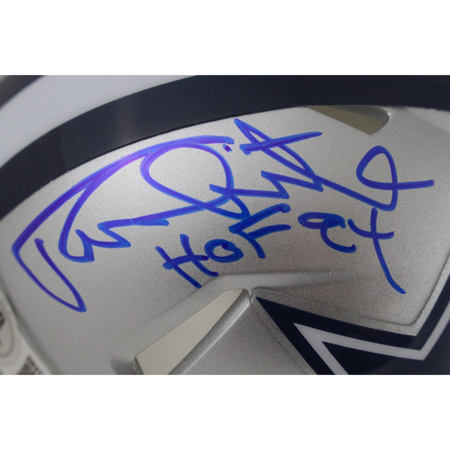 Randy White Autographed Dallas Cowboys Speed Mini Helmet (HOF Inscription)