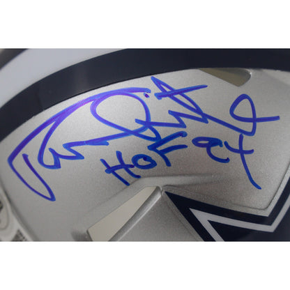 Randy White Autographed Dallas Cowboys Speed Mini Helmet (HOF Inscription)