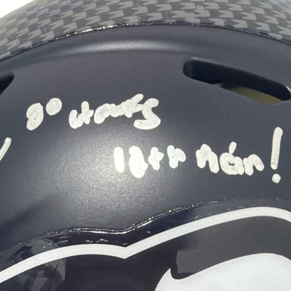 Nate Robinson Signed Seattle Seahawks Mini Helmet JSA Inscribed