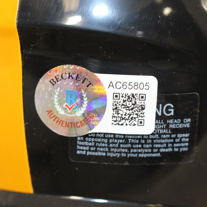 AJ Epenesa Iowa Hawkeyes Autographed Mini Helmet (BAS Witnessed)