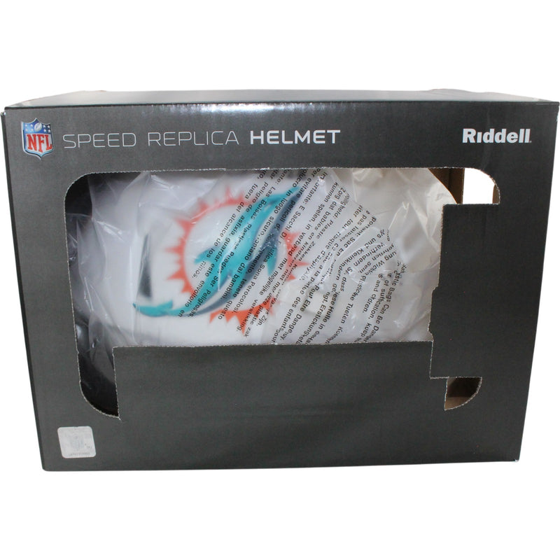 Devon Achane Miami Dolphins Autographed Full Size Replica Helmet
