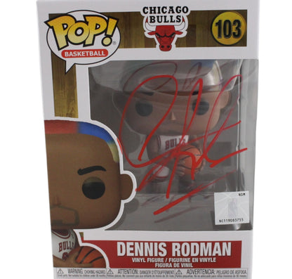 Dennis Rodman Signed Chicago Bulls Funko Pop! #103