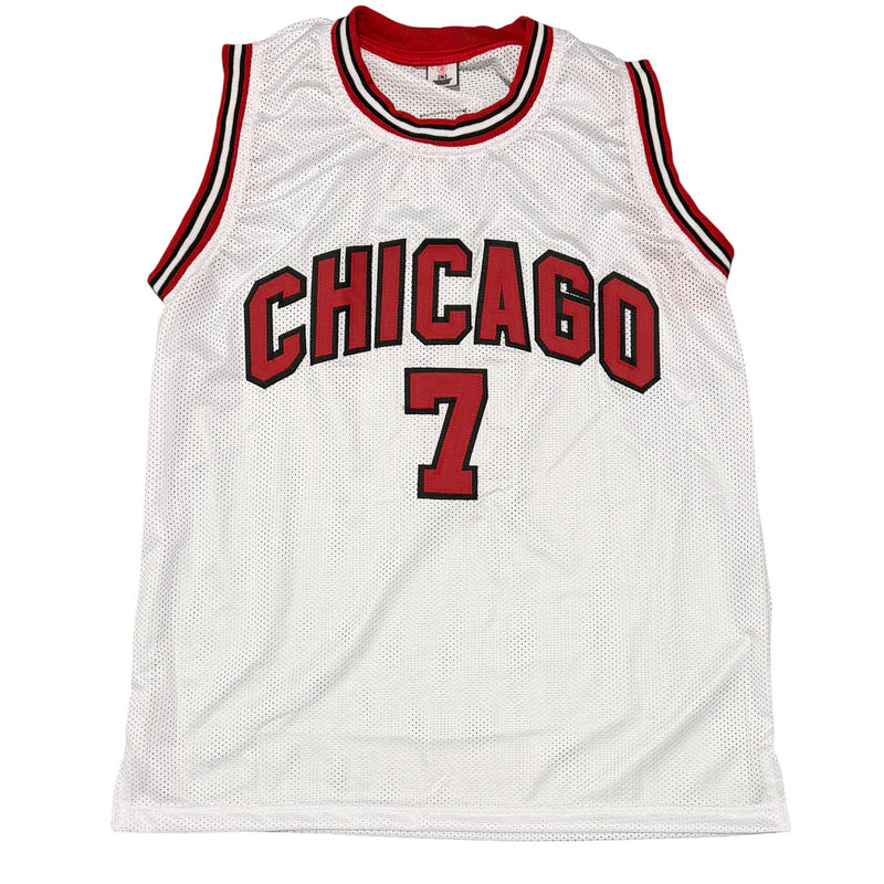 Toni Kukoc Signed Chicago Bulls Custom Jersey