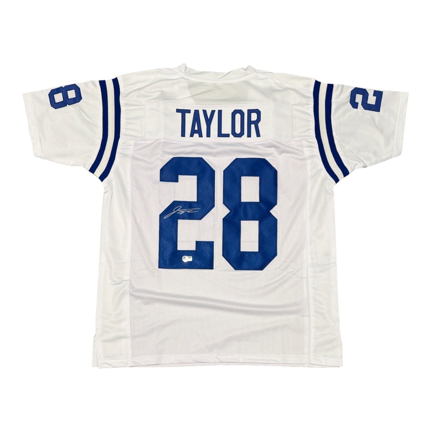 Jonathan Taylor Signed Indianapolis Colts Custom Jersey