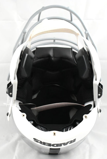 Brock Bowers Signed Las Vegas Raiders Full Size Speedflex Helmet