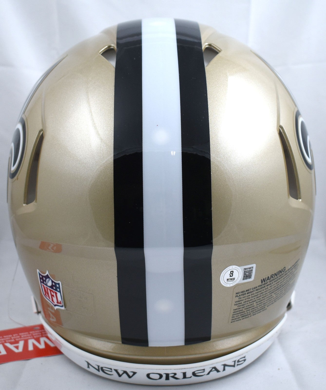 Rashid Shaheed Signed New Orleans Saints Full Size Speed Authentic Helmet