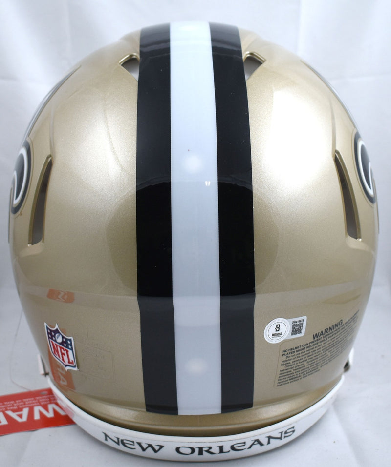 Rashid Shaheed Signed New Orleans Saints Full Size Speed Authentic Helmet