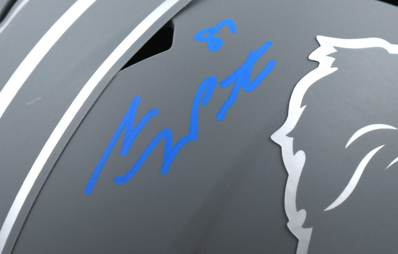 Sam LaPorta Signed Detroit Lions Slate Speed Full Size Helmet
