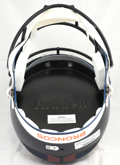 Patrick Surtain II Autographed Denver Broncos Full Size Speed Helmet