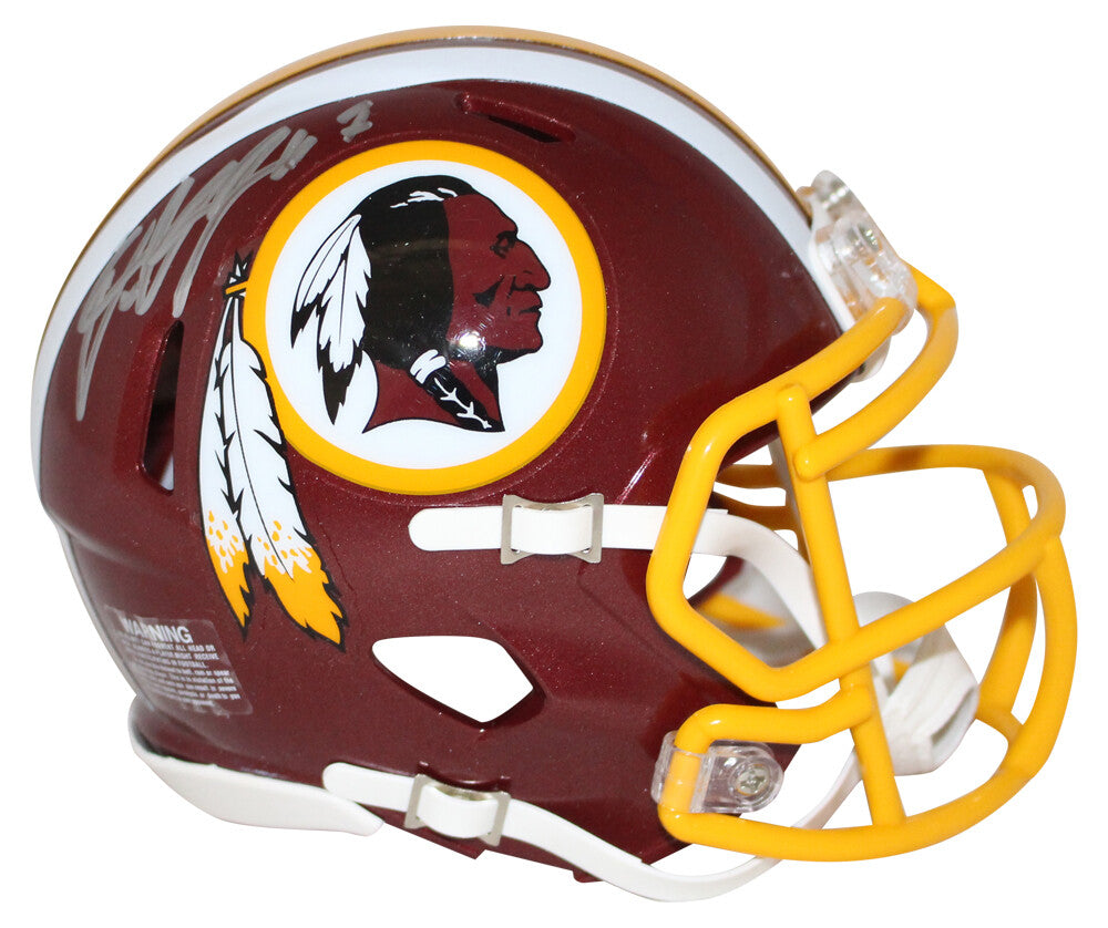 Dwayne Haskins Washington Redskins Signed Speed Mini Helmet Beckett BAS