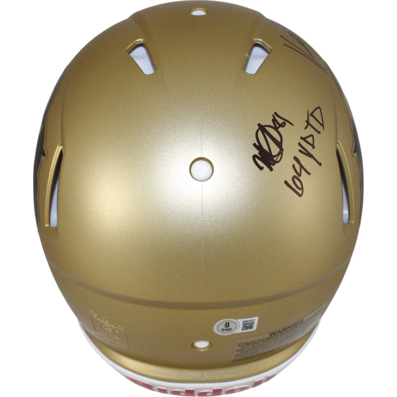 Kordell Stewart & Michael Westbrook Signed Colorado Buffaloes Full Size Helmet