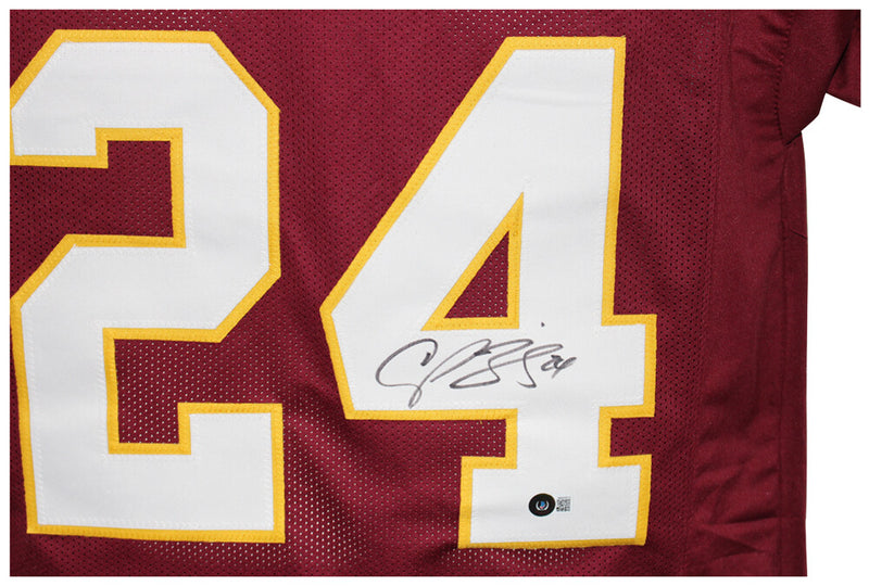 Champ Bailey Signed Washington Redskins Custom Jersey (Beckett)