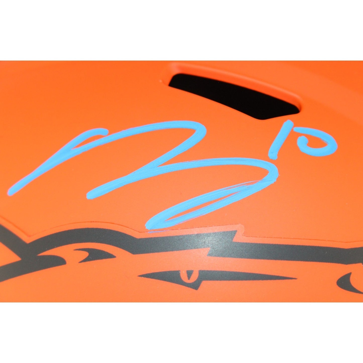 Bo Nix Denver Broncos Autographed Full Size Rave Helmet